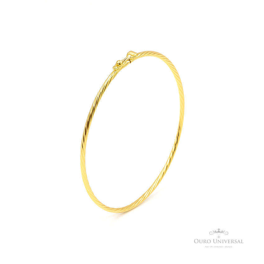 Bracelete Riscadinho OA - Ouro Universal Bracelete Riscadinho OA - Ouro Universal