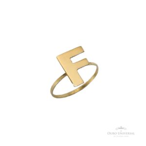 Anel Letra “F” OA