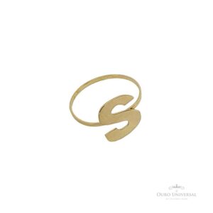 Anel Letra “S” OA