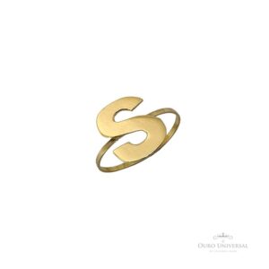 Anel Letra “S” OA