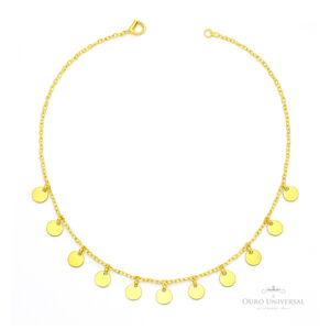 Choker Círculos OA - Ouro Universal