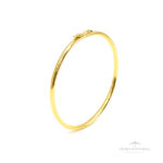 Bracelete Oval Masculino OA - Ouro Universal