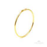 Bracelete Oval Masculino OA - Ouro Universal