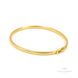 Bracelete Oval Masculino OA - Ouro Universal