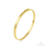 Bracelete Retangular Masculino OA - Ouro Universal