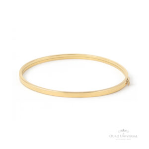 Bracelete Retangular Masculino OA - Ouro Universal
