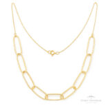 Colar de Malha Extra Longa OA - Ouro Universal