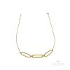 Choker com 3 Elos em OA - Ouro Universal