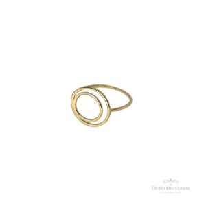 Anel Saturno OA - Ouro Universal