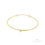 Bracelete Zircônia Diamante OA - Ouro Universal