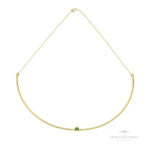 Meio Aro Zircônia Esmeralda OA - Ouro UniversalMeio Aro Zircônia Esmeralda OA - Ouro Universal