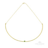 Meio Aro Zircônia Esmeralda OA - Ouro UniversalMeio Aro Zircônia Esmeralda OA - Ouro Universal