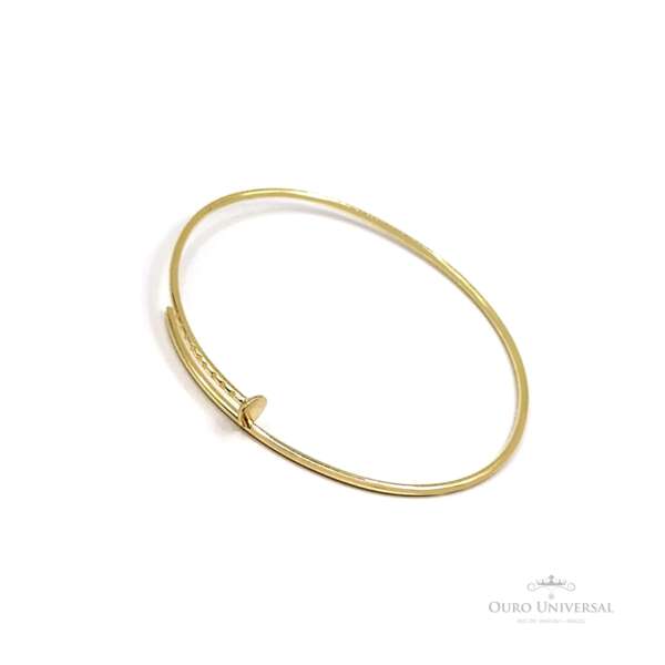 Bracelete Modelo Prego OA - Ouro Universal