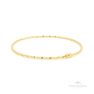 Bracelete Torcido OA - Ouro Universal