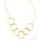 Colar Glam Elos Ovais OA - Ouro Universal