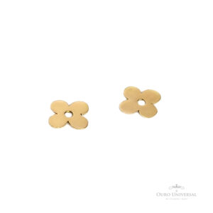 Brinco Trevo OA - Ouro Universal
