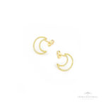 Brinco Lua OA - Ouro Universal