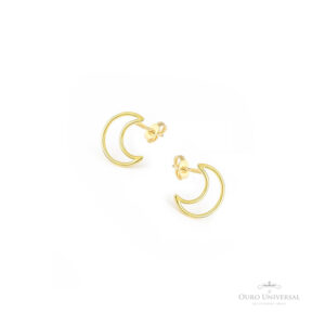 Brinco Lua OA - Ouro Universal