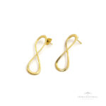 Brinco Oval Torcido G OA - Ouro Universal
