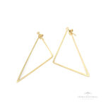 Brinco Triangular OA - Ouro Universal