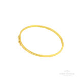 Bracelete Retangular Infantil OA - Ouro Universal