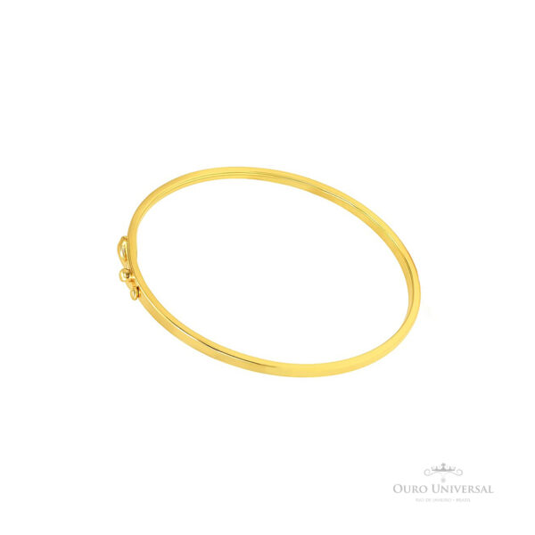 Bracelete Retangular Infantil OA - Ouro Universal