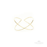 Pulseira X de encaixe OA - Ouro Universal