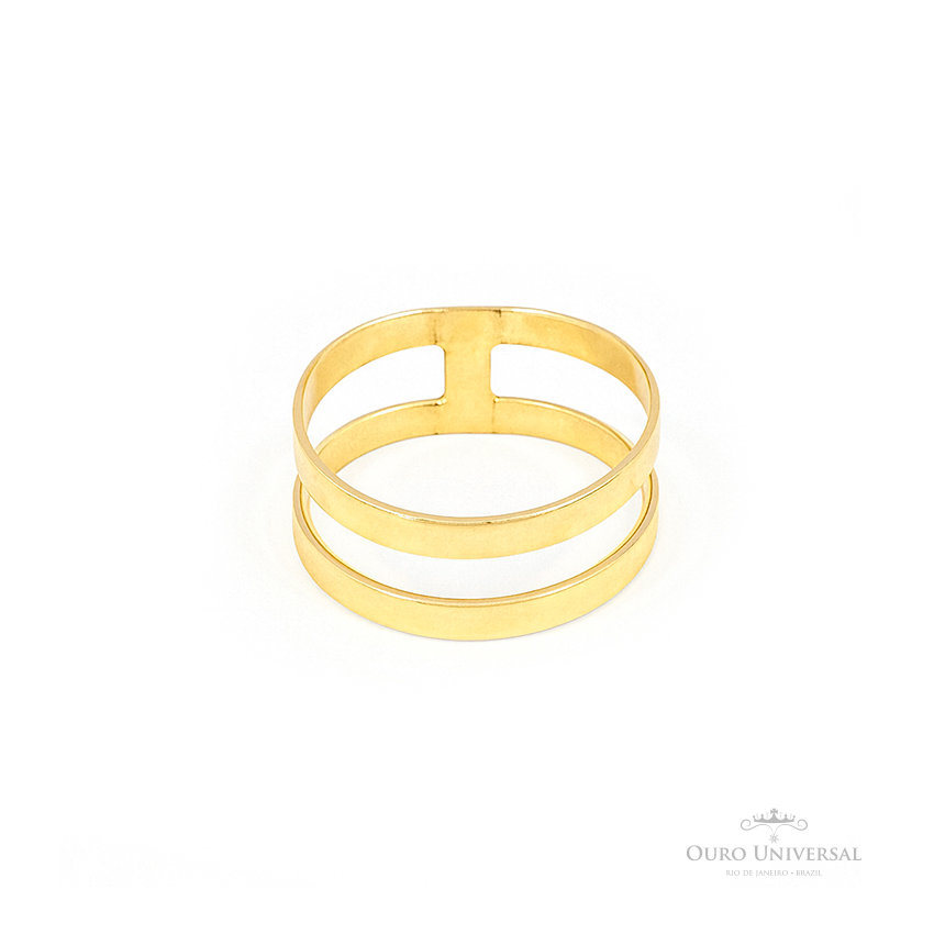 Anel Duplo OA - Ouro Universal Anel Duplo OA - Ouro Universal