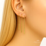 Brinco Corrente Maior em OA - Ouro Universal