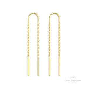 Brinco Corrente Médio em OA - Ouro Universal