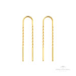 Brinco Corrente Mini em OA - Ouro Universal